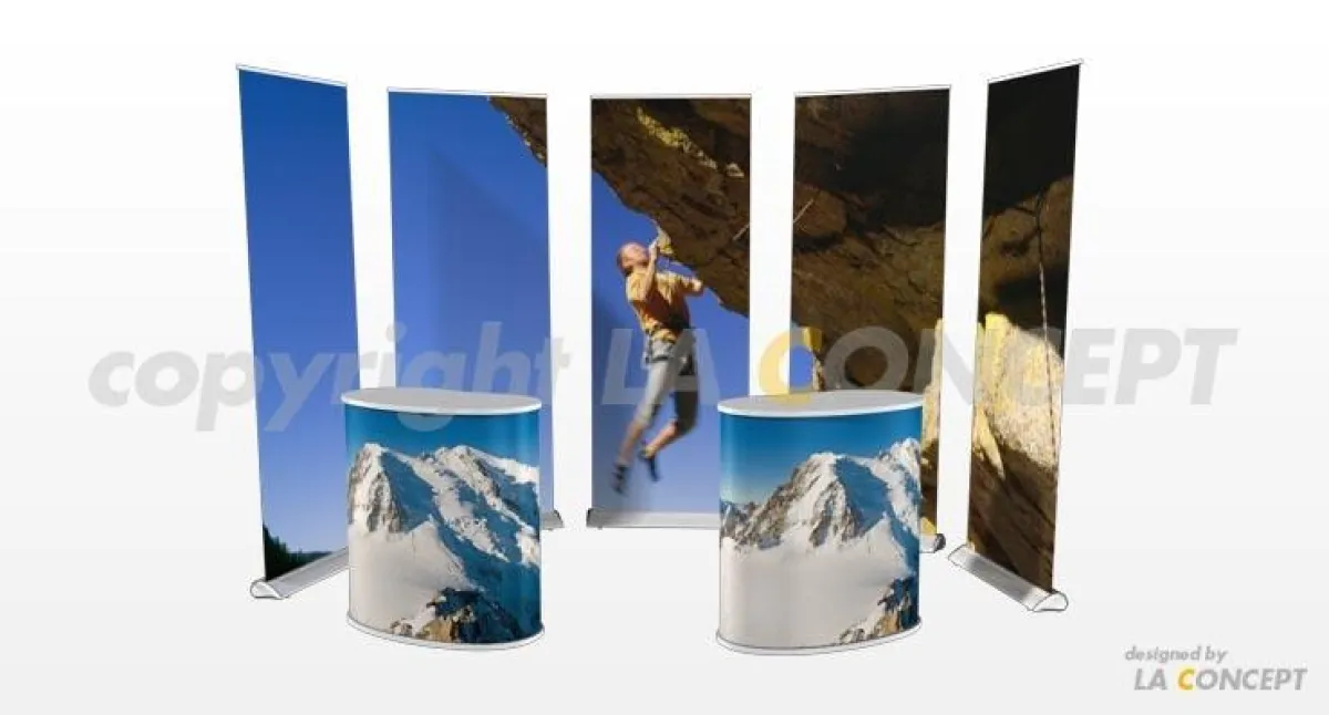 Hochwertiger Messestand von LA CONCEPT
