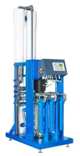 Bild: Wasseraufbereitung - Berkefeld-Umkehrosmose mit hoher Leistung speist Kessel, Kühlung und Produktion