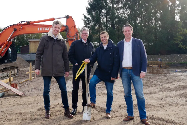 Bild: Neues Kapitel bei Pulsar Photonics: Spatenstich für das neue Headquarter in Aachen