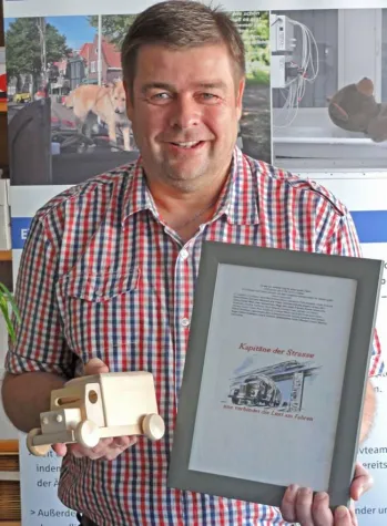 Bild: LKW Korso am 07.06.2014 in Kalkar