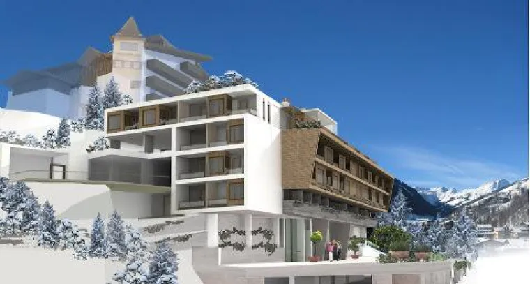 Bild: Vom Bett auf die Piste