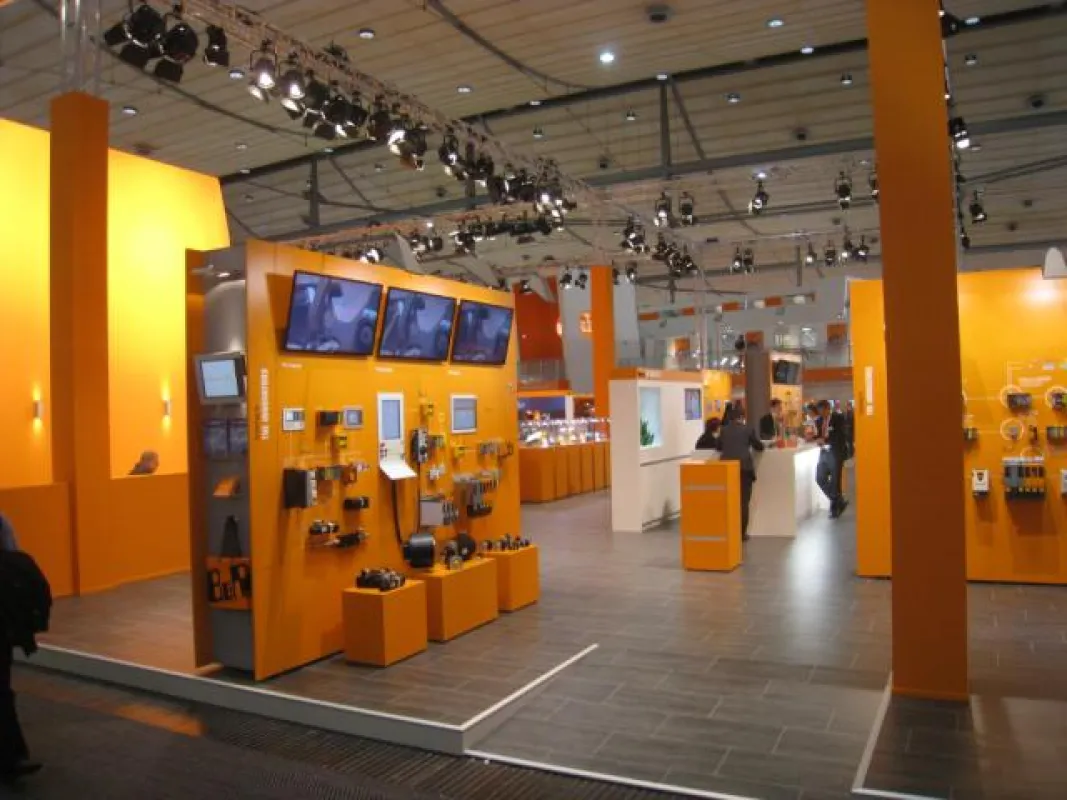 Der B&R Messestand auf der HMI in Hannover