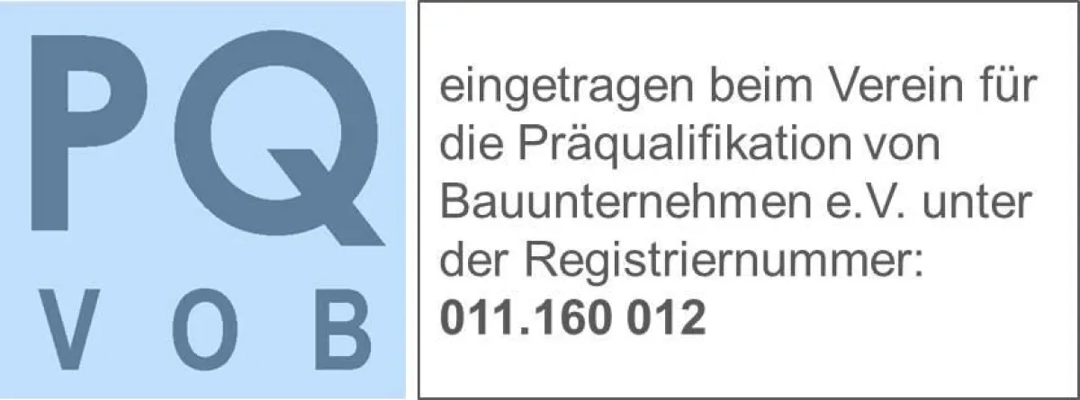 KEMAS erfolgreich nach VOB präqualifiziert.