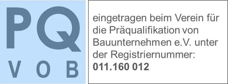 Bild: KEMAS erfolgreich präqualifiziert nach VOB