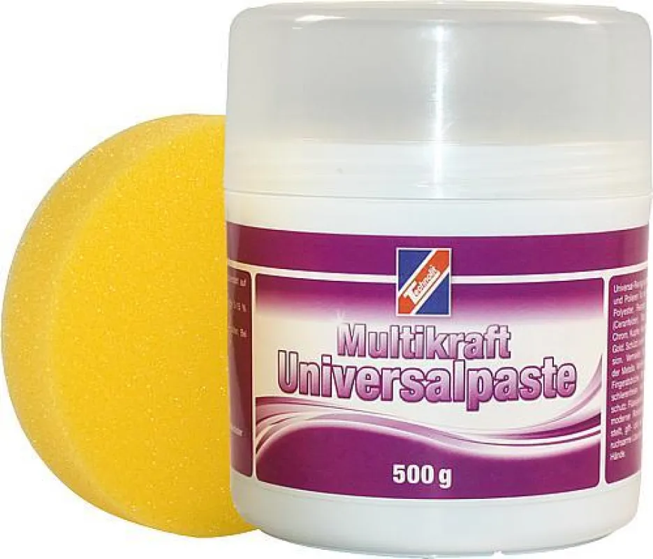 Multikraft Universalpaste krallt sich den Schmutz - 2 in 1 Tiefenreinigung und Oberflächenschutz