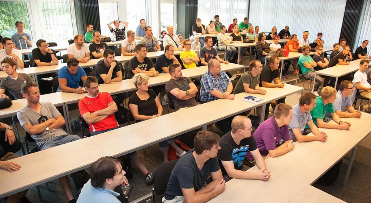 Das TA Bildungszentrum lädt zur Infoveranstaltung im Audimax ein.