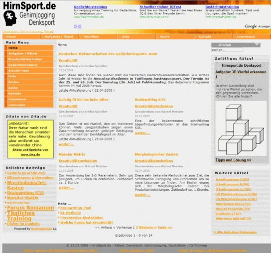 Innovative Rätsel und Gehirnjogging-Aufgaben für mehr Kreativität und geistige Fitness Bild: Innovative Rätsel und Gehirnjogging-Aufgaben für mehr Kreativität und geistige Fitness