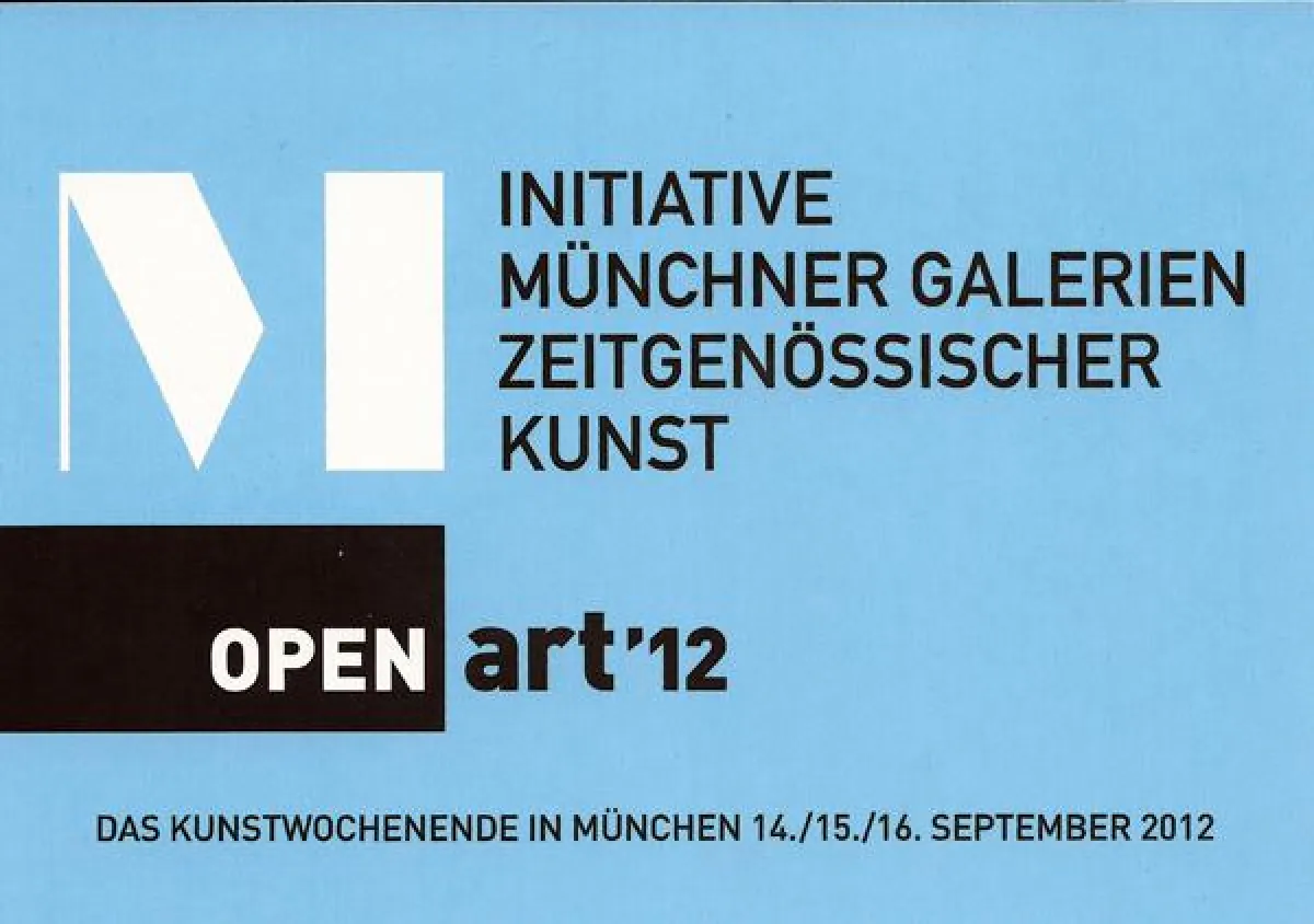 Einladungskarte zur Open Art '12