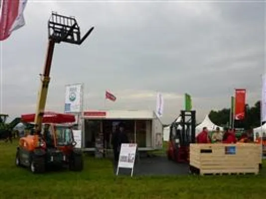 Bild: Potato Europe: Live-Vorführung der intelligenten Staplerlösung