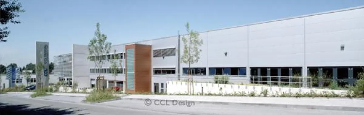 Produktions- und Verwaltungsgebäude der CCL Design GmbH in Solingen