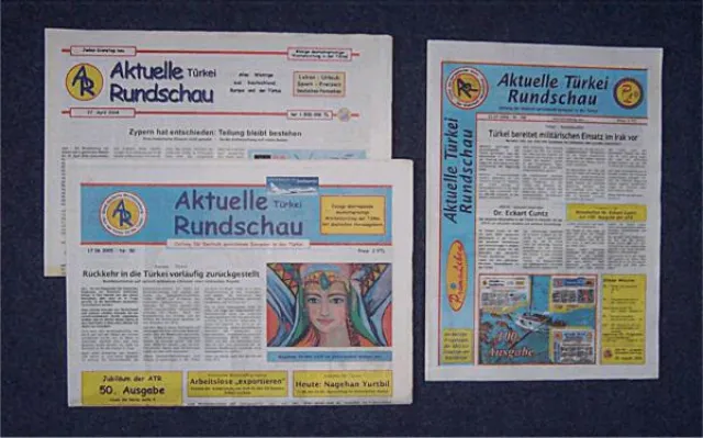 Bild: Aktuelle Türkei: Rundschau - einzige deutschsprachige Wochenzeitung der Türkei - versteigert bei Ebay Jubiläumspaket