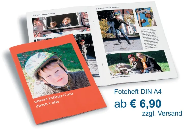 Bild: Fotohefte von Pixelspeed - die besseren Fotobücher!