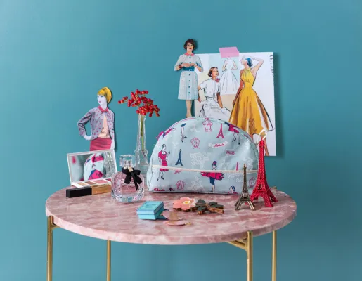 Bild: Très chic – Mit den Stoffen im La-Parisienne-Stil von MT Stofferie