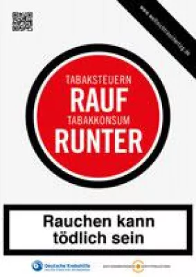 Bild: Rauchkonsum eindämmen - mit hohen Tabaksteuern