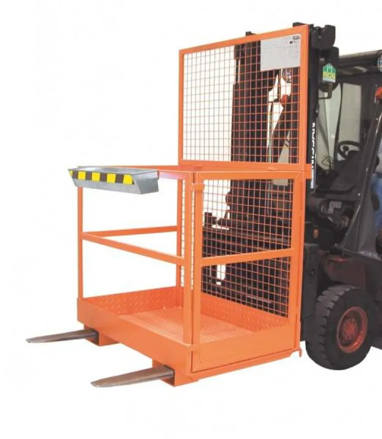 Arbeitskörbe für Stapler sind ein beliebtes Anbaugerät für Stapler