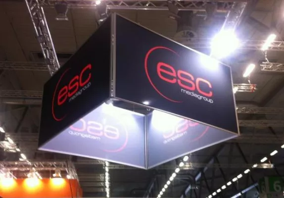 Bild: dmexco-Auftritt der esc mediagroup: Online Marketing mit Wow!-Effekt