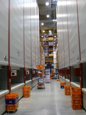 Bild: Shuttle-Optimierung ermöglicht noch schnellere Kommissionierung