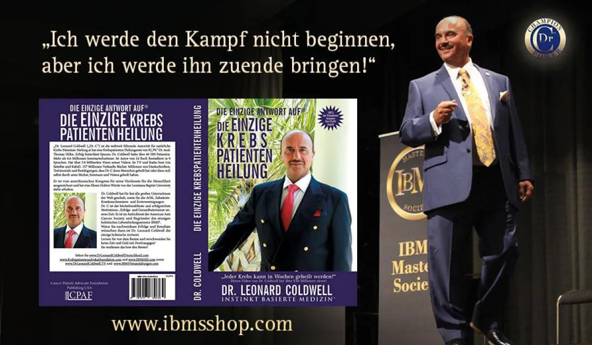 Dr. Leonard Coldwell auf der Bühne in Hannover