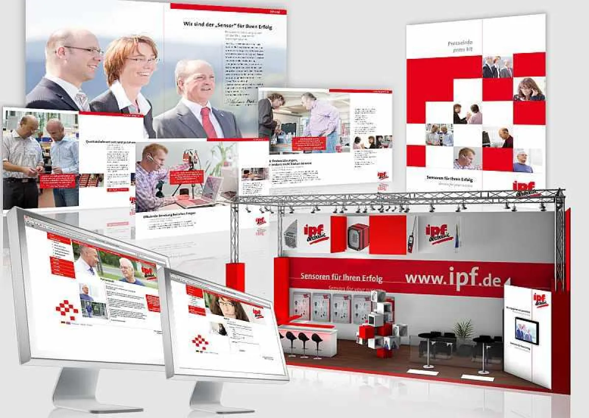 Beratungskompetenz und persönliches Engagement – für ipf electronic stellte die mmh kommunikationsagentur Menschen in den Fokus.