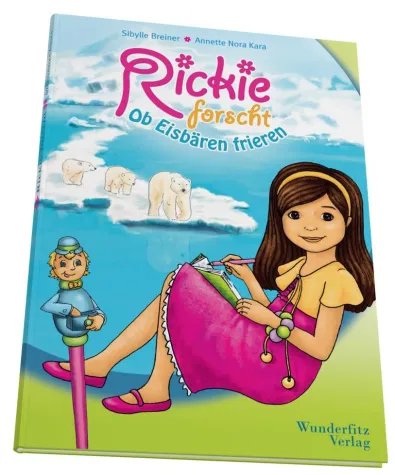 „Rickie forscht, ob Eisbären frieren“ zum ersten Mal auf der Frankfurter Buchmesse Bild: „Rickie forscht, ob Eisbären frieren“ zum ersten Mal auf der Frankfurter Buchmesse