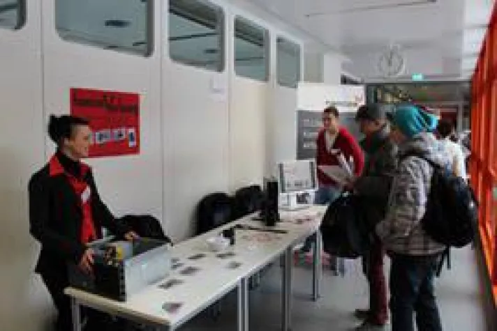 Bild: hamcos auf Ausbildungsmesse