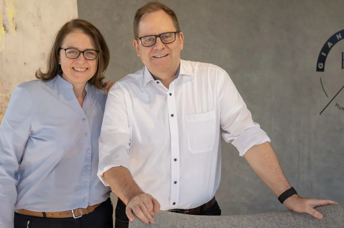 Ruth Döring & Hubertus Dejl, Geschäftsführung der GIANT-HR Mittelstandsberatung GmbH (© GIANT-HR)