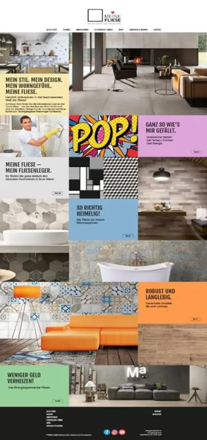 Neue Website MEINE FLIESE