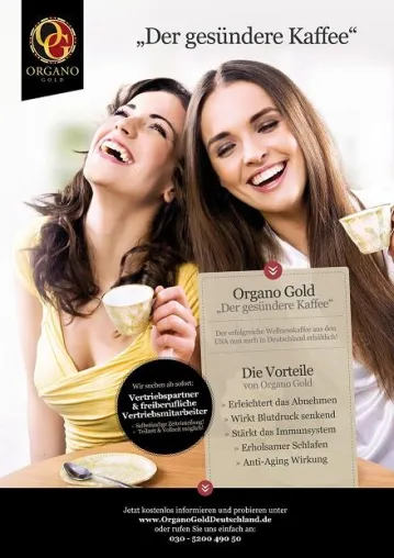 Bild: Organo Gold Wellness Kaffee möchte deutschen Markt erobern