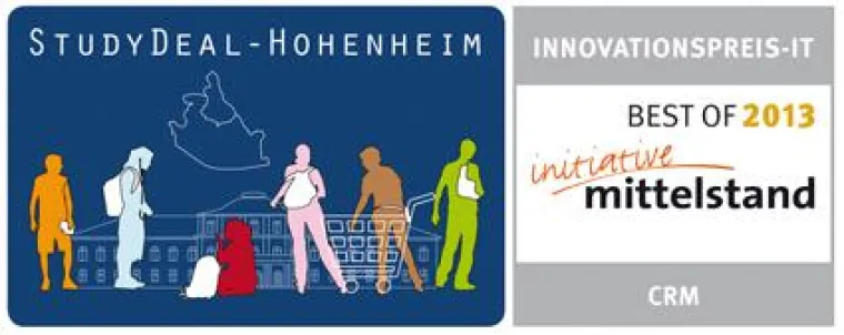 Bild: Webportal Studydeal-Hohenheim von fuchsconcepts beim Innovationspreis-IT ausgezeichnet