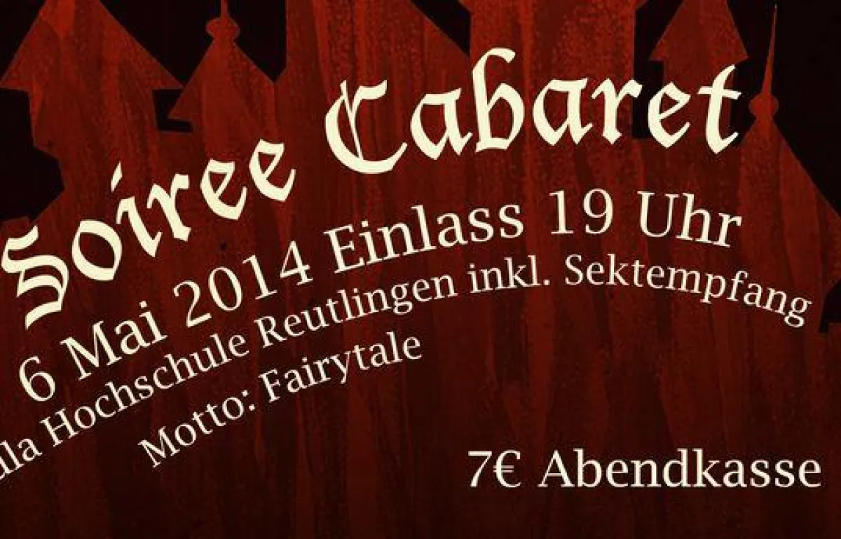 Soiree Cabaret Dienstag, 6. Mai ab 19 Uhr