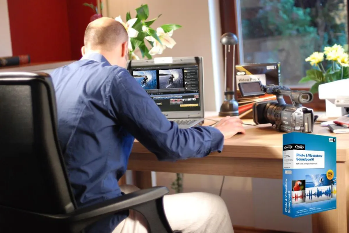 Nachvertonung mit MAGIX Video & Fotoshow Soundpool 6