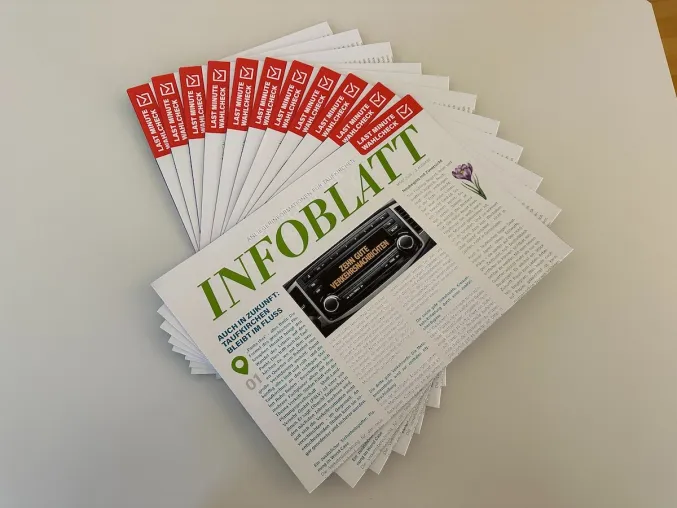 Neues Infoblatt „Quartier am Bahnhof“ erschienen: Verkehrsfakten, Kandidatenstimmen und Mythen-Check Bild: Neues Infoblatt „Quartier am Bahnhof“ erschienen: Verkehrsfakten, Kandidatenstimmen und Mythen-Check