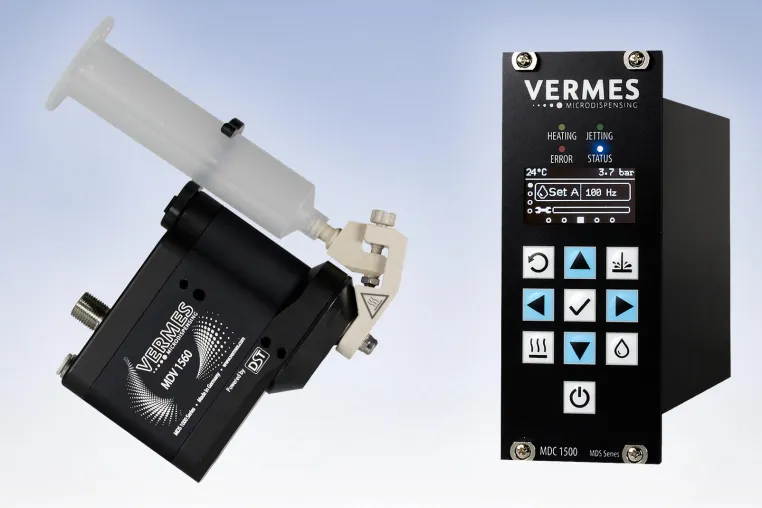 Bild: VERMES Microdispensing stellt DST - Dynamic Shockwave Technology vor