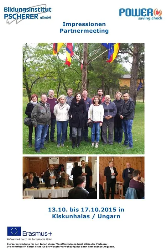 Impressionen Partnermeeting Ungarn