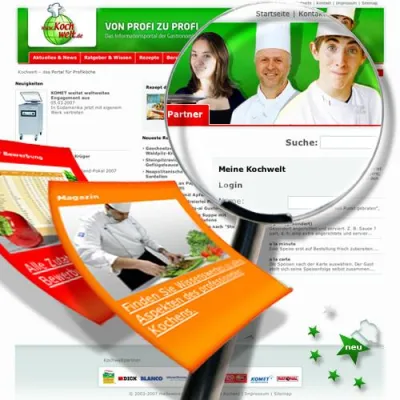 Kochwelt.de 2.0 – von Profi zu Profi Bild: Kochwelt.de 2.0 – von Profi zu Profi