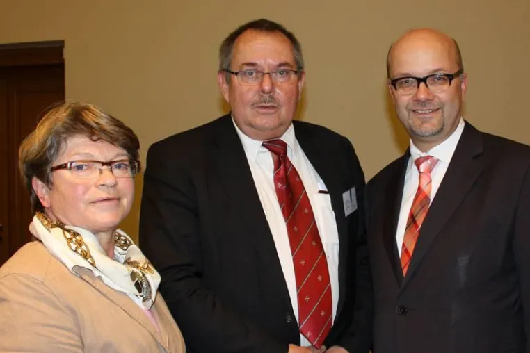 Bild: Dr. Fritz Felgentreu neuer Vorsitzender des Volksbund-Landesverbands Berlin
