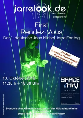 Bild: Musiker der Jean Michel Jarre-Band stellt Solo-Album in Frankfurt vor