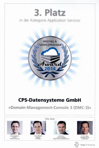 Bild: CPS-Datensysteme GmbH gehört zu den besten Hosting & Service Providern 2014