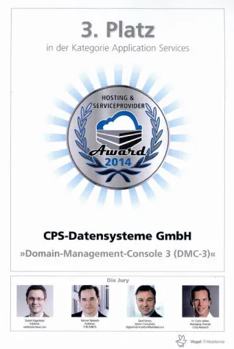 CPS-Datensysteme GmbH gehört zu den besten Hosting & Service Providern 2014 Bild: CPS-Datensysteme GmbH gehört zu den besten Hosting & Service Providern 2014