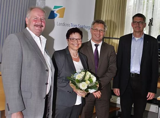 Bild: Führungswechsel in der Pflegedirektion des Kreiskrankenhauses St. Franziskus Saarburg