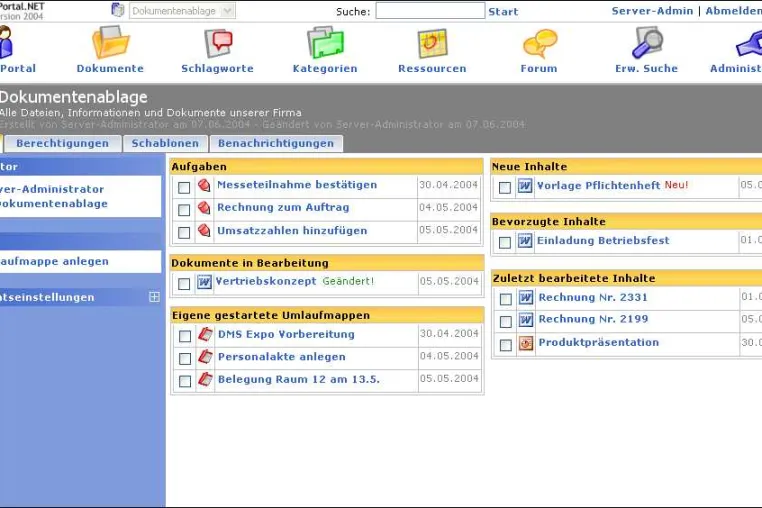 DocuPortal.NET - Neues Update für Collaboration Suite Bild: DocuPortal.NET - Neues Update für Collaboration Suite