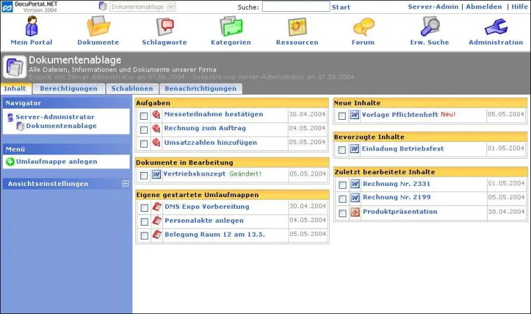 DocuPortal.NET - Neues Update für Collaboration Suite Bild: DocuPortal.NET - Neues Update für Collaboration Suite