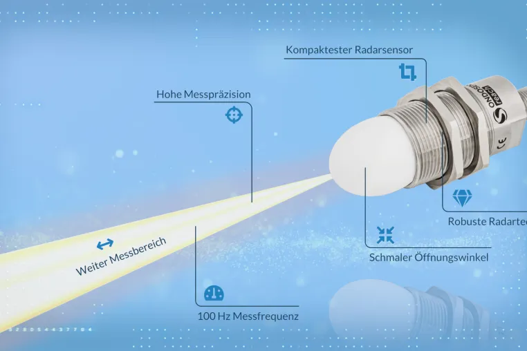 OndoSense erweitert Sensorportfolio: OndoSense reach – kleinste Abmessungen, große Performance Bild: OndoSense erweitert Sensorportfolio: OndoSense reach – kleinste Abmessungen, große Performance