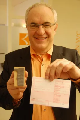 Bild: „Stempel ist bald größer als der Rezeptblock“