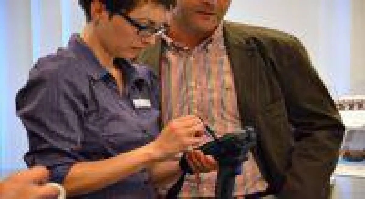 Ein Fokus am Implico-Stand: die neue Handheld-Lösung zur Digitalisierung von Mineralöl-Verladungen. Bild: Implico