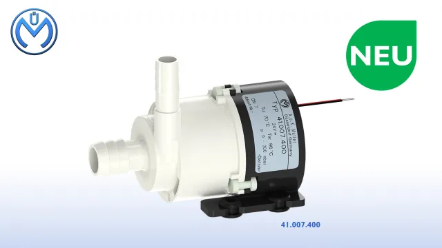 Neue kompakte Magnetkupplungspumpe von A. u. K. Müller Bild: Neue kompakte Magnetkupplungspumpe von A. u. K. Müller