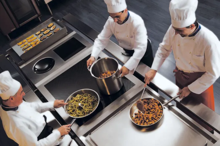 Bild: Induktion - das effiziente Feintuning in der Großküche