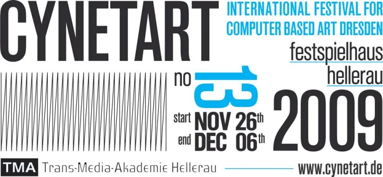 Bild: CYNETART 2009 – 13. Internationales Festival für computergestützte Kunst Dresden