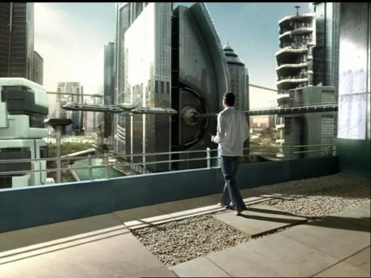 UV-Schutz der Augen steht in futuristischem TV-Spot im Vordergrund