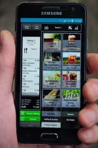 Bild: Neues Profi-Kassensystem für Handy und Tablet